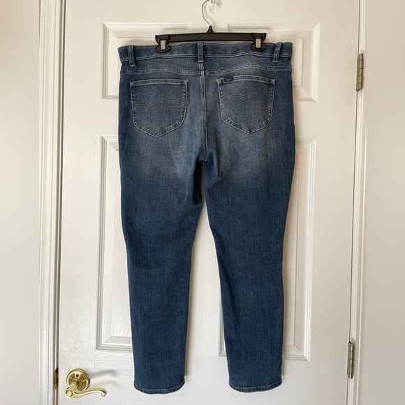 👖 Lee High-Rise Cropped / Ankle-Length Jeans | high-waist - Picture 2 of 5